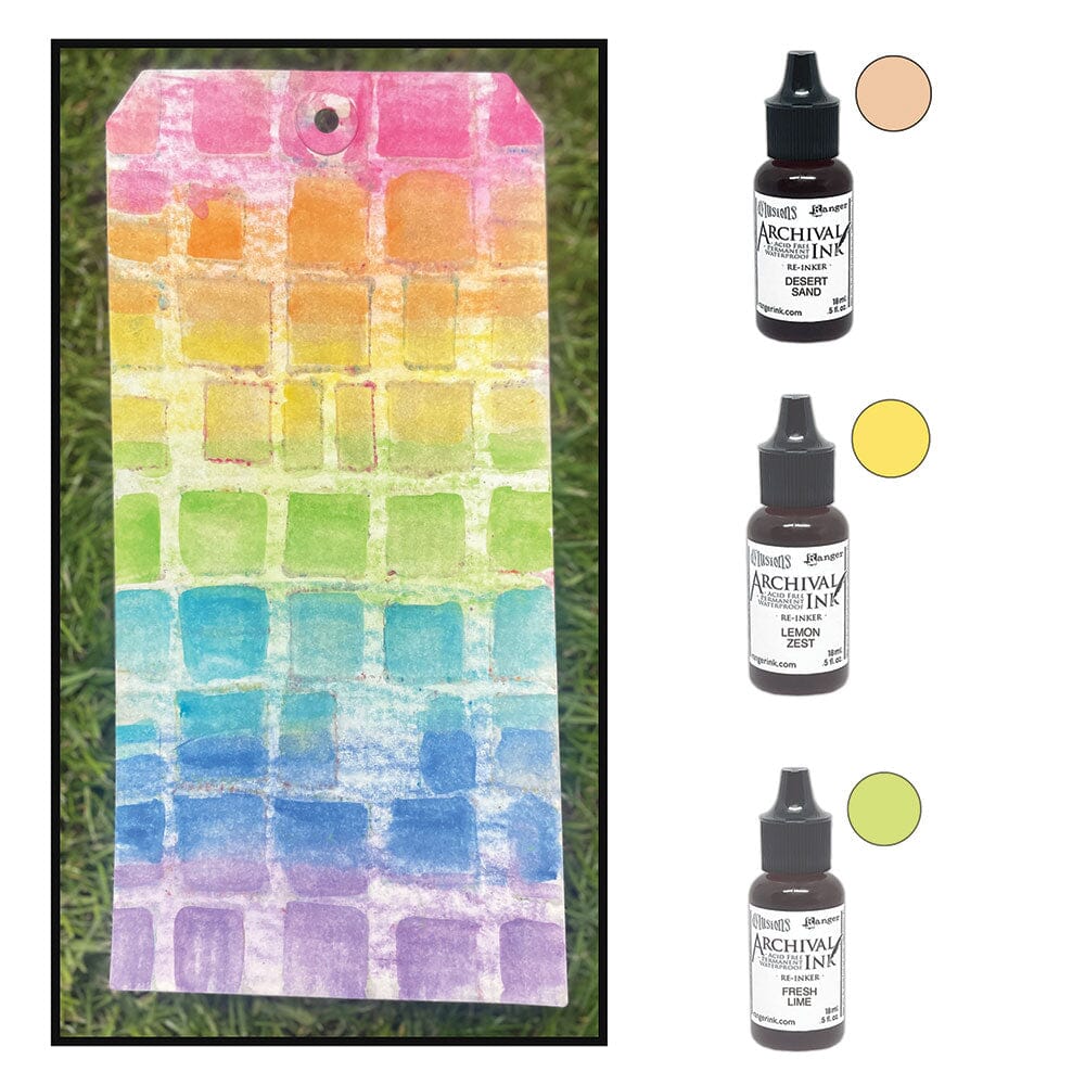 Dylusions Archival Re-Inker Desert Sand 0.5oz Ink Dylusions 