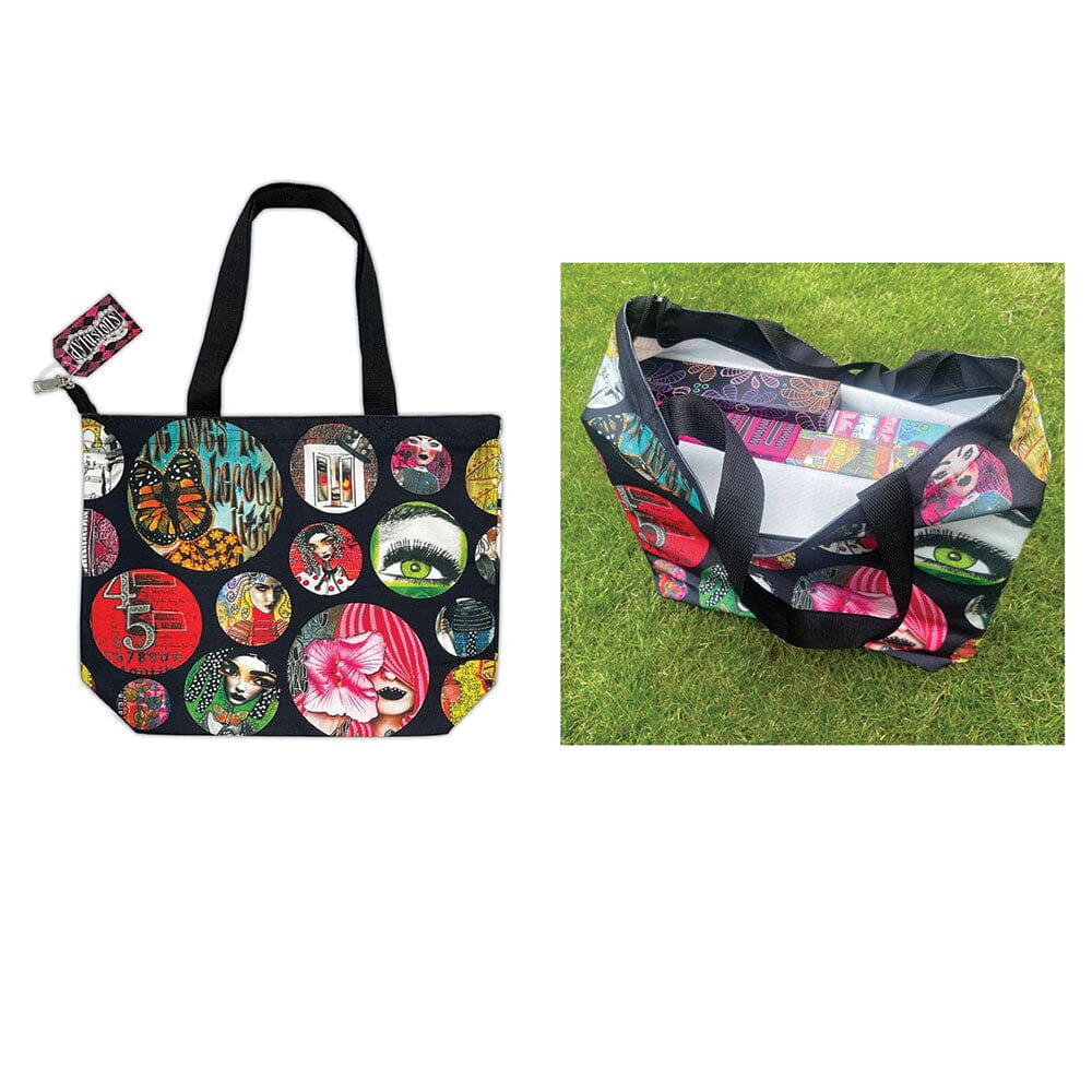 Dylusions Zipper Tote Bag Tools & Accessories Dylusions 
