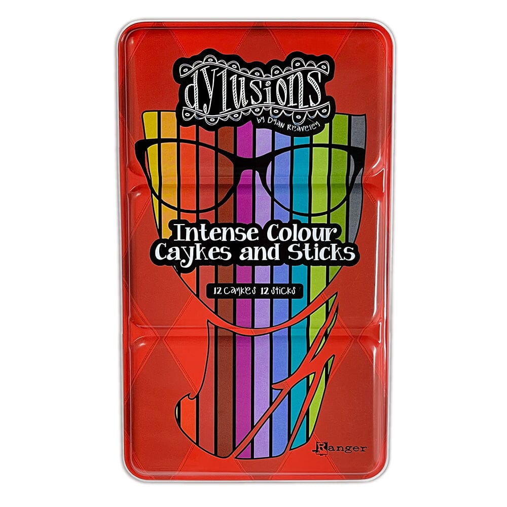 Dylusions Intense Colour Caykes & Sticks, Set 1 Writing & Coloring Dylusions 