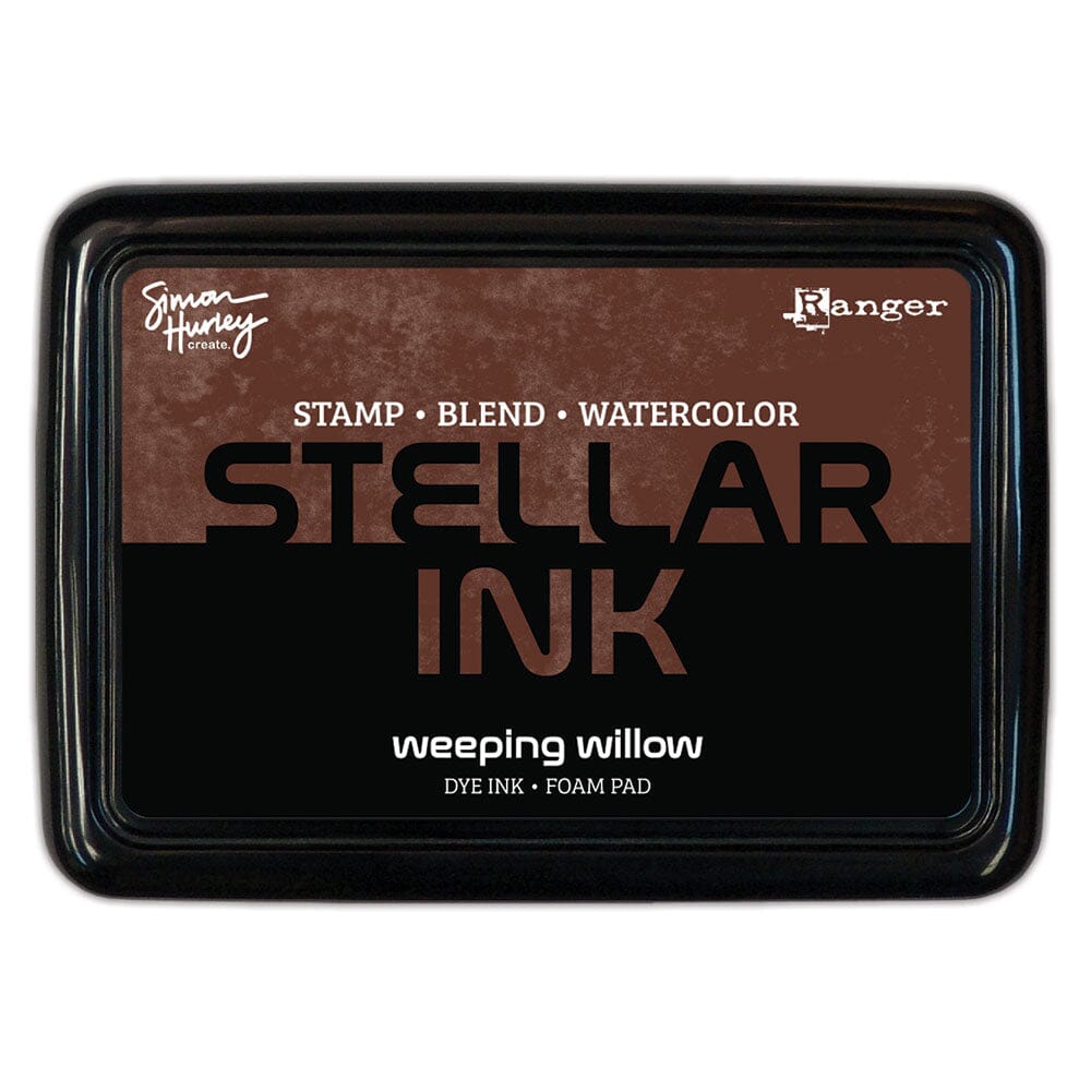 Simon Hurley create. Stellar Foam Dye Ink Pad, Weeping Willow Ink Pad Simon Hurley 