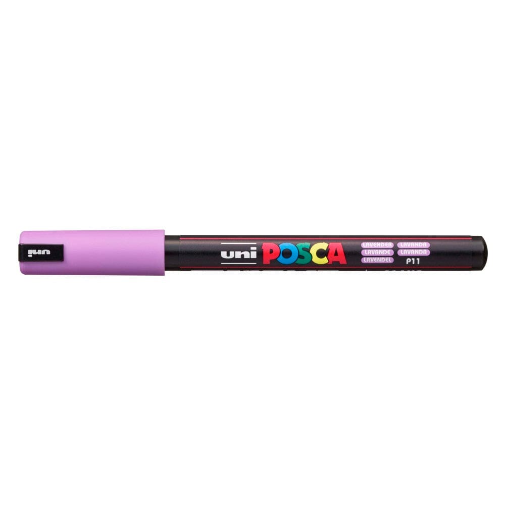 Uni Posca Paint Pen, Ultra-Fine Tip Lavender 1MR Writing & Coloring Posca 