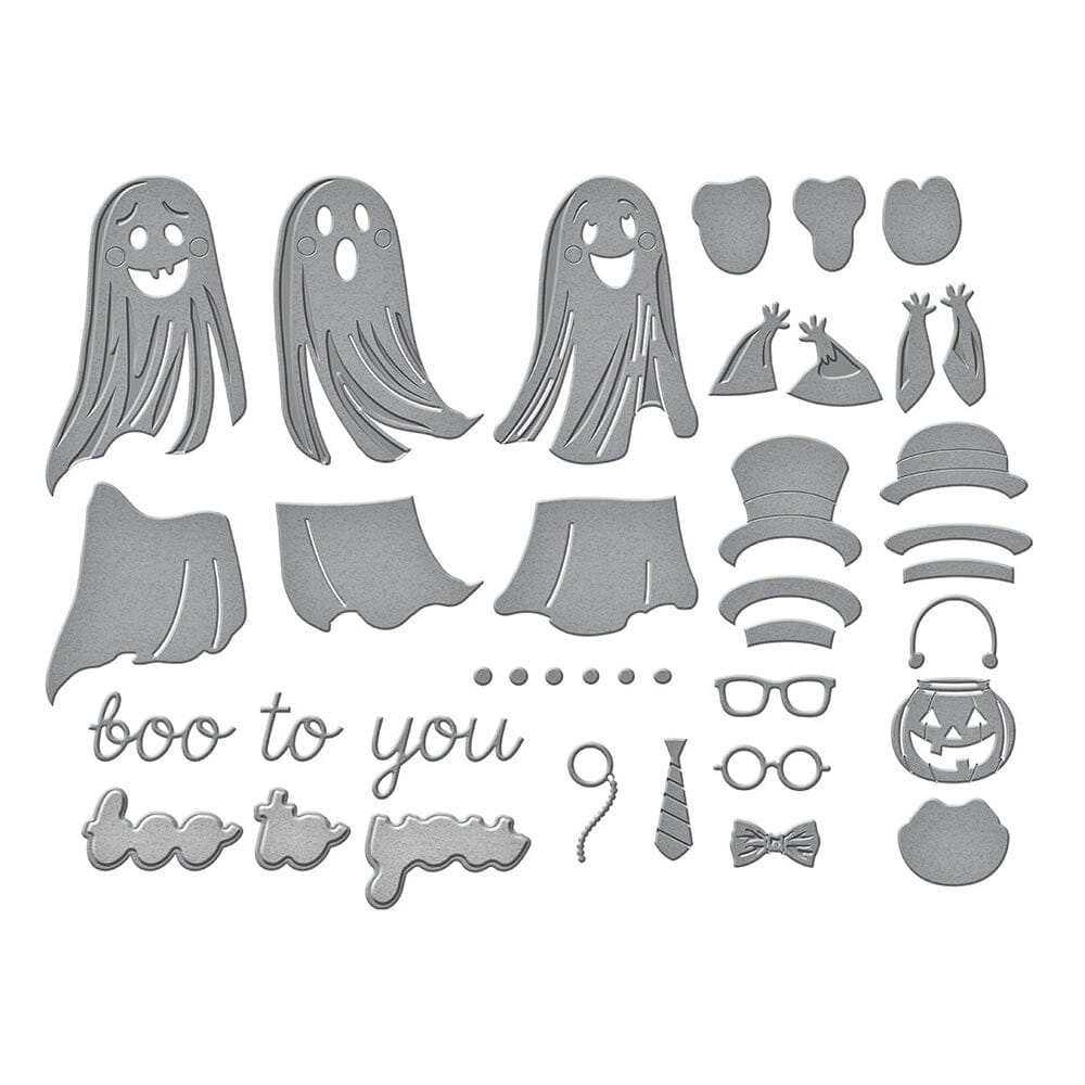 Simon Hurley create. Spellbinders Boo Crew Etched Dies Cutting Dies Simon Hurley 