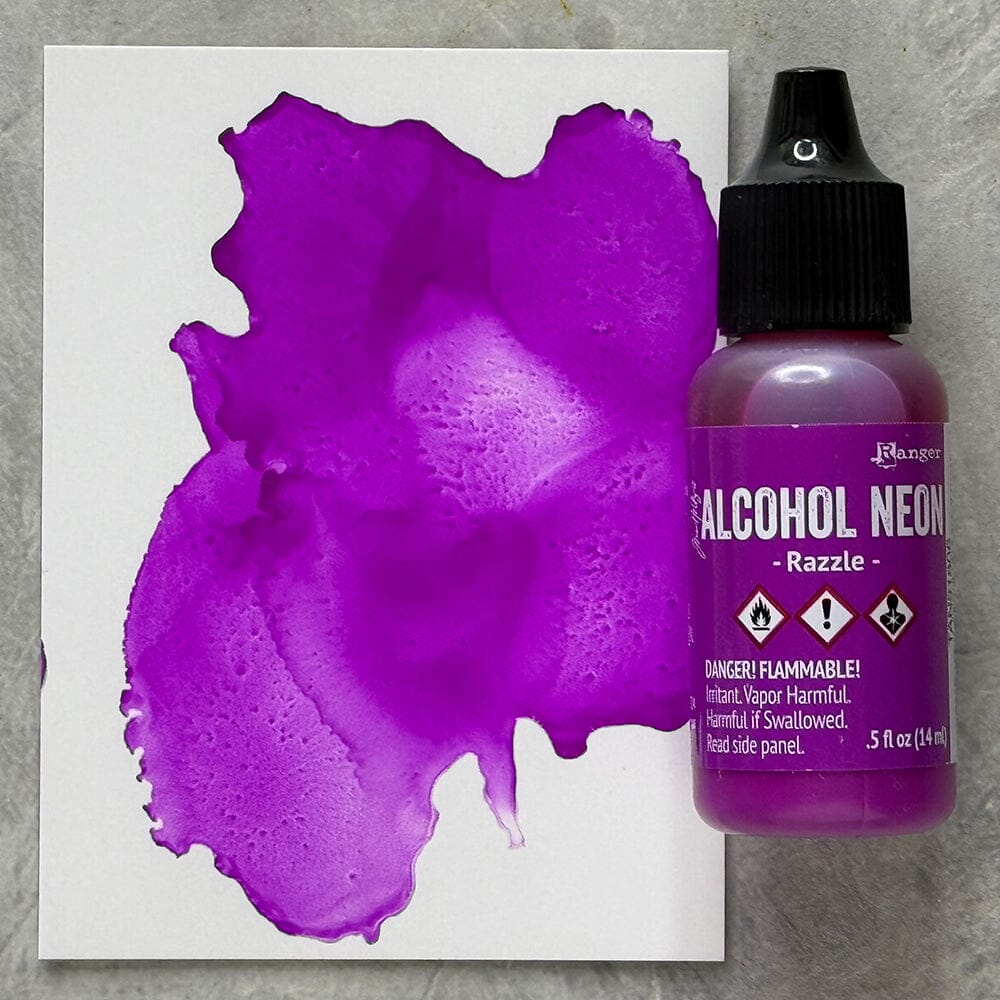 Tim Holtz® Alcohol Neon Razzle, 0.5oz Ink Alcohol Ink 