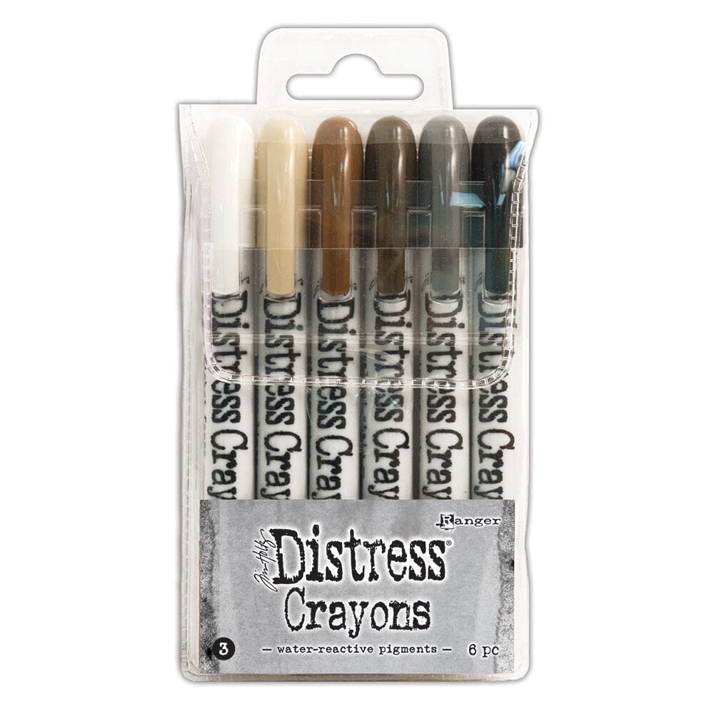 Tim Holtz Distress® Crayons Set 3 Writing & Coloring Distress 