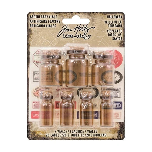 Tim Holtz Idea-ology Apothecary VIals Tim Holtz Other 