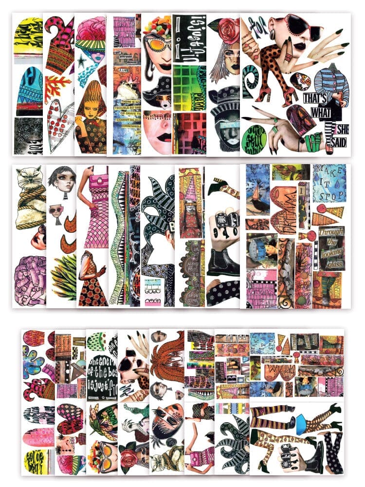 Dylusions Collage Sheets #2 Surfaces Dylusions 