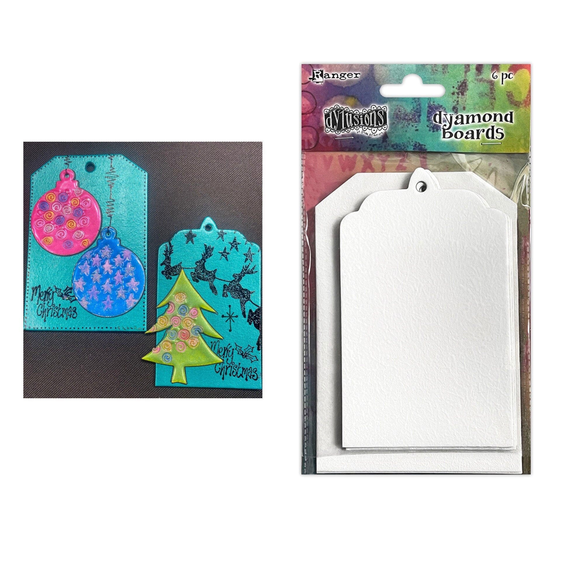 Dylusions Dyamond Boards - Large Tags Surfaces Dylusions 