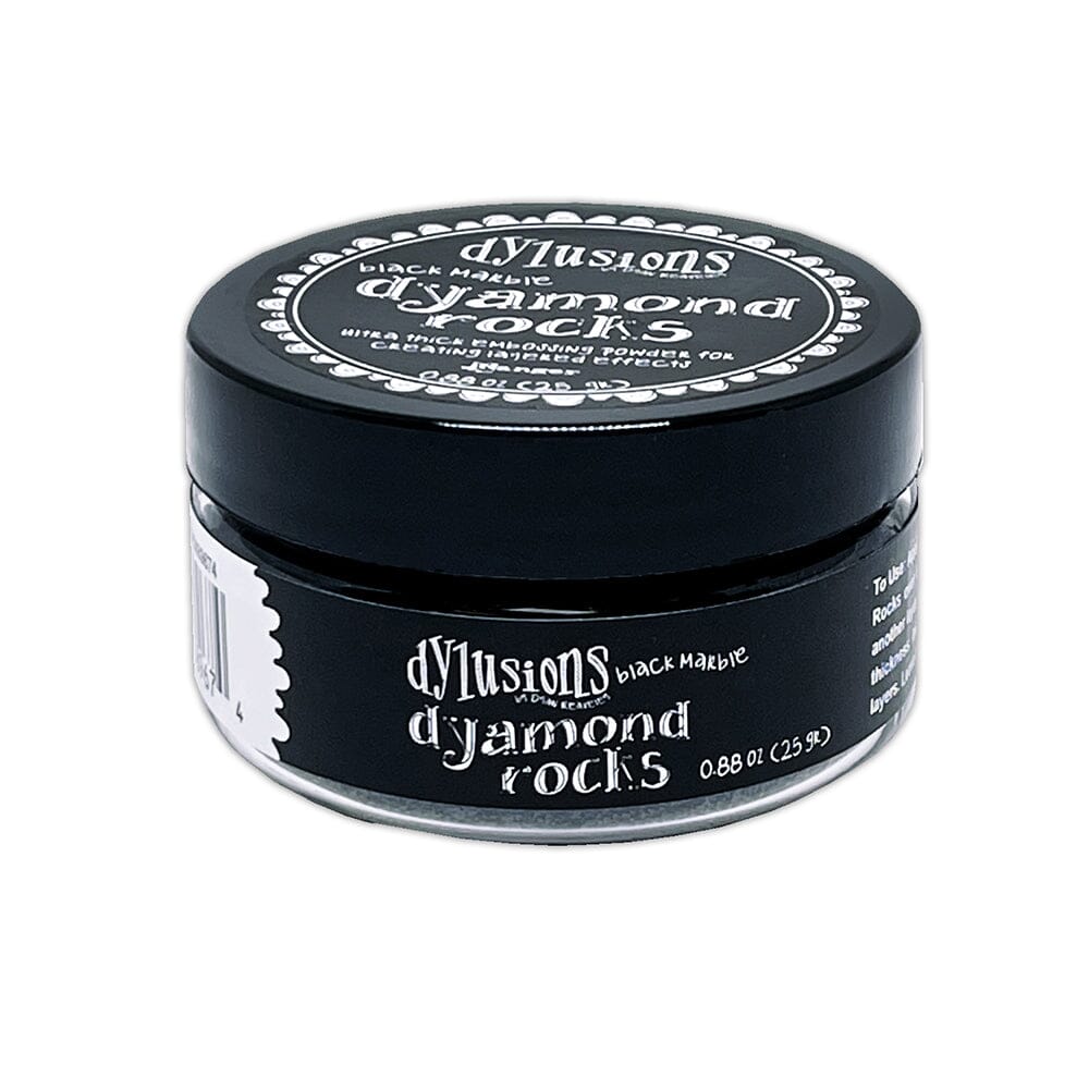 Dylusions Dyamond Rocks - Black Marble Powders Dylusions 