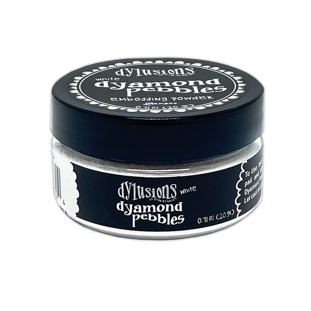 Dylusions Dyamond Pebbles - White Powders Dylusions 