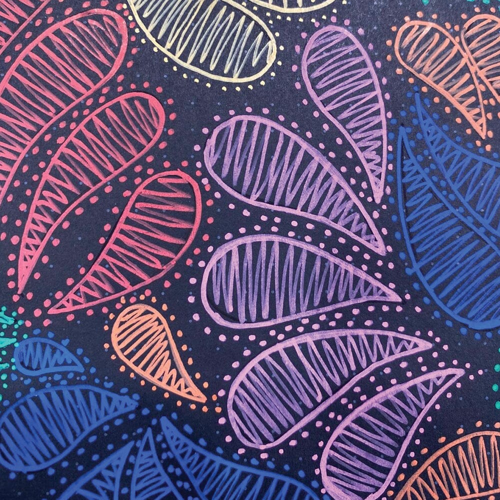 Dylusions Stencil Large Brush Strokes Stencil Dylusions 