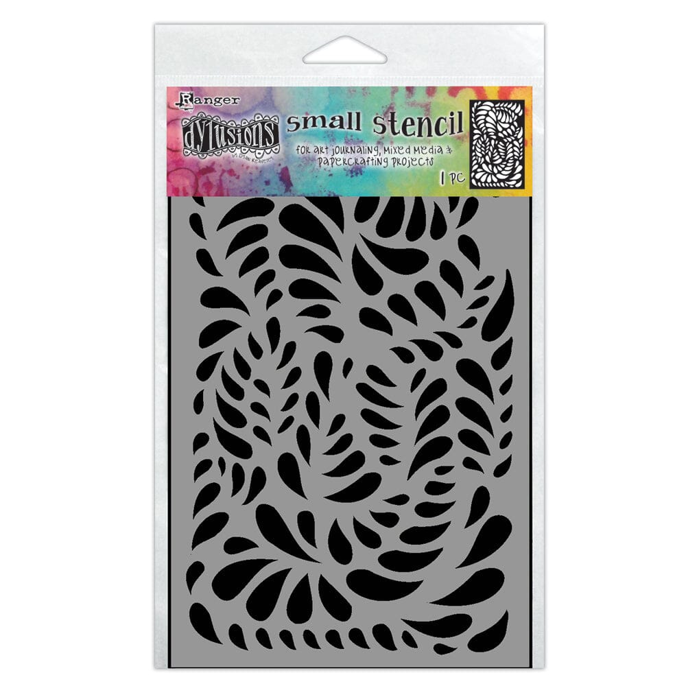 Dylusions Stencil Small Brush Strokes Stencil Dylusions 