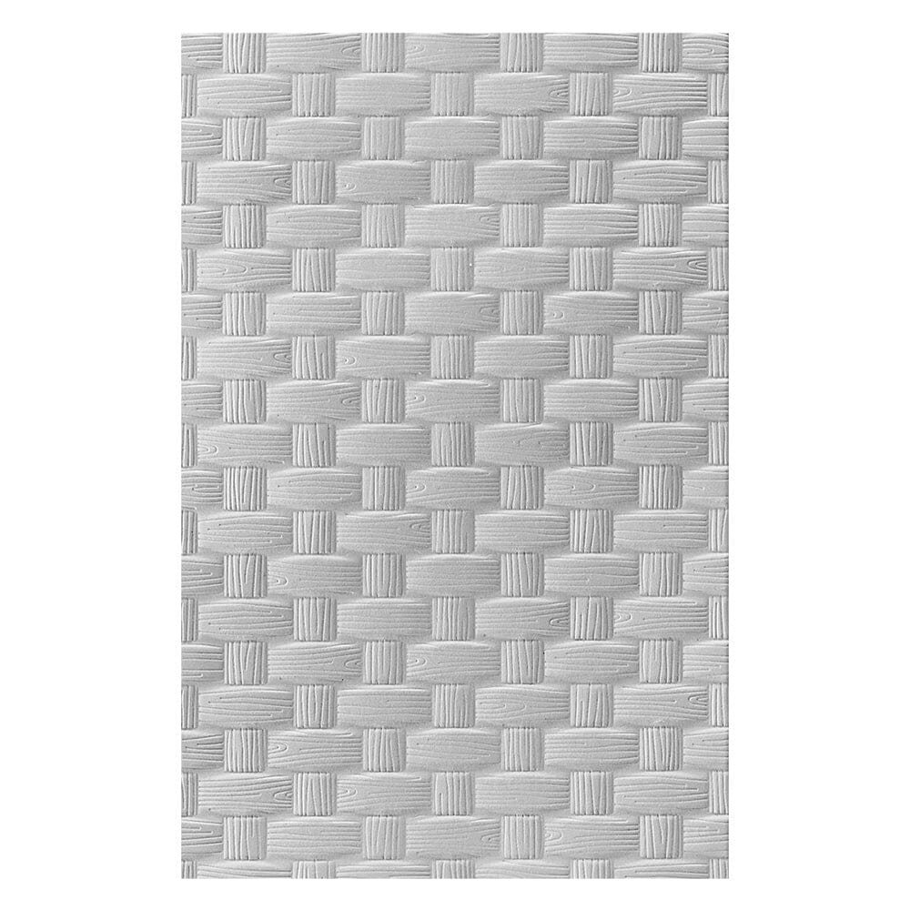 Simon Hurley create. Spellbinders Woven 3D Embossing Folder Cutting Dies Simon Hurley 