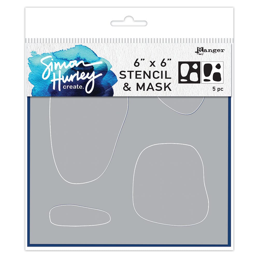 Simon Hurley create. Stencil Whimsical Ovals Stencil Simon Hurley 