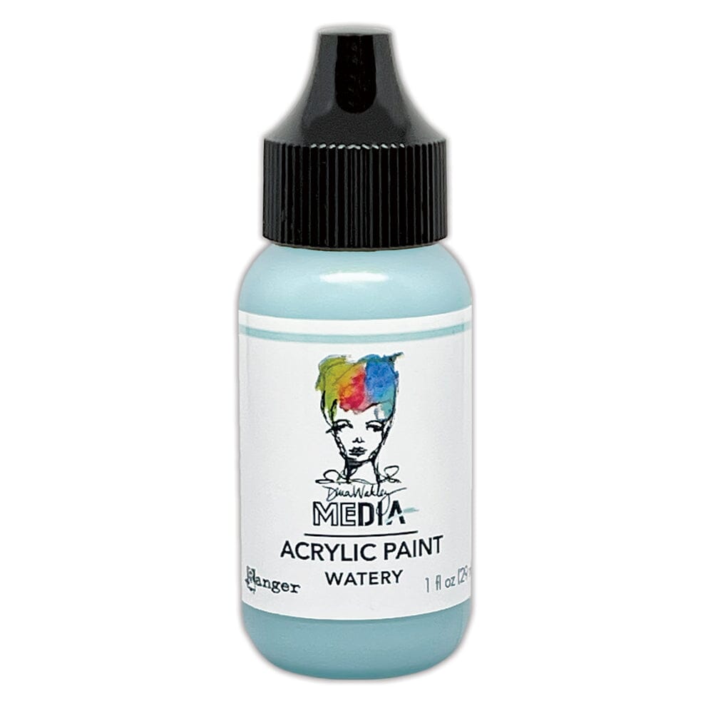 Dina Wakley MEdia Acrylic Paint Watery 1oz Paint Dina Wakley Media 