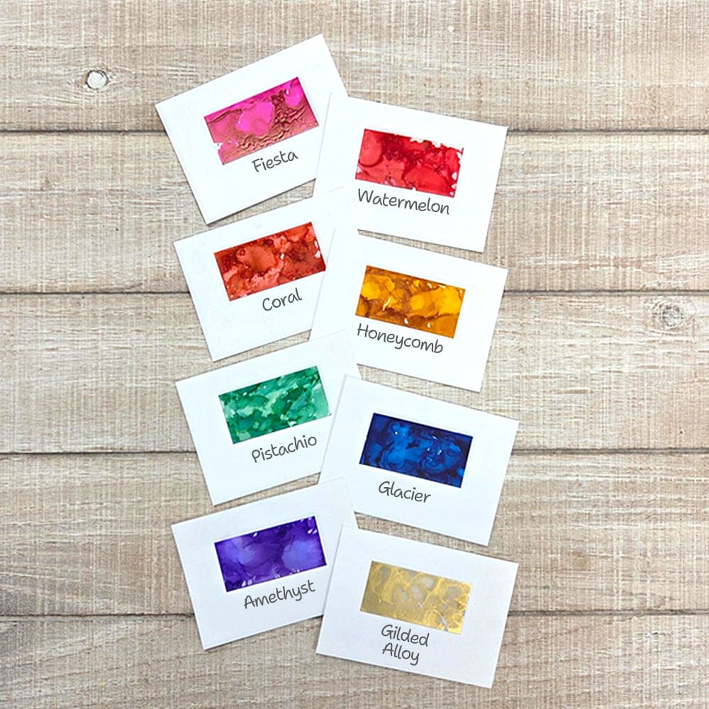 Tim Holtz® Alcohol Ink Kit - Spectrum Retro 8pk Kits Alcohol Ink 